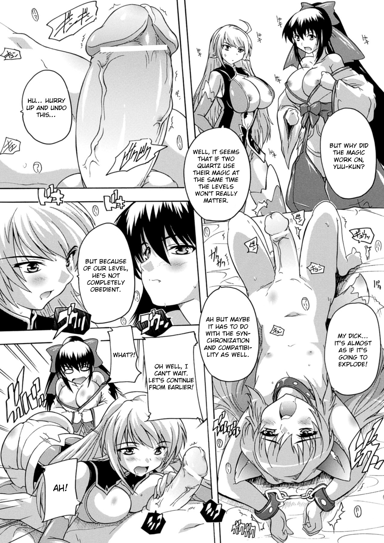 Hentai Manga Comic-Magical Girl Party Quartz Final Story-Read-4